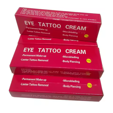 New High-Quality EYE Tattoo Cream Before Permanent Makeup Microblading Eyebrow Lips Auxiliary Cream 