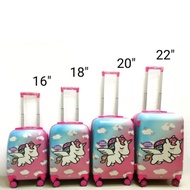 Ready Stock Malaysia 16"18"20"22 inch Kids Luggage Children Suitcase