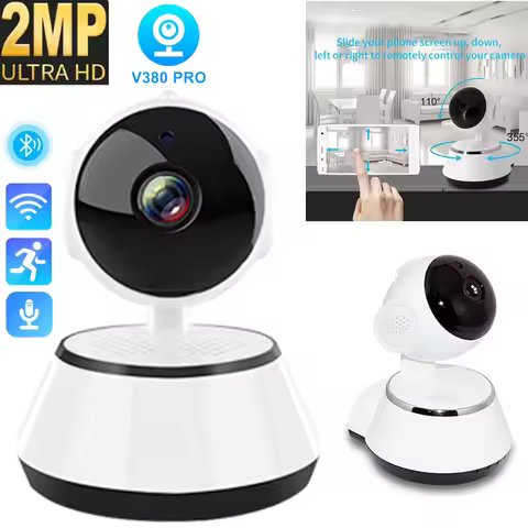 Leshine 2MP WiFi HD Lens Indoor Camera Security Camera with Audio Two-way Audio Motion Detection Int