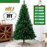 Christmas tree 8ft makapal set Christmas tree slim 7ft 6 ft White Christmas tree xmas tree xmas tree complete set xmas