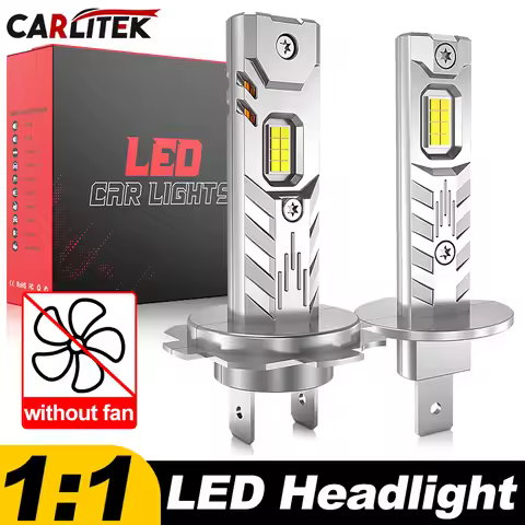 H1 H7 H4 LED Headlight Bulb CANBUS 600000LM Super Bright Fog Light Automobile Mini Wireless Lamp Aut