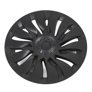 4 Pcs 19 Inch Wheel Hub Cap Matte Black Fully Wrap Rim Protector Trim High Strength For Tesla Model 