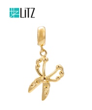 LITZ 916 (22K) Gold Abacus Pendant GP0574 (1.85g)