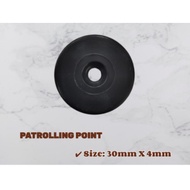 Security Digital Guard Tour RFID Check Point 30mm / Guard Patrol System Clocking Point / Station Poi