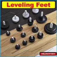 （可调节脚）Furniture Adjustable Screw On Glider Leveling Feet Leg Screw Table 2pcs