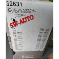 BMW E30 brake pad front Bendix Euro