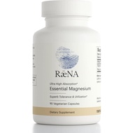 Raena Magnesium – Magnesium Supplement for Energy, Muscle Function, Bone Health & Overall Wellness -