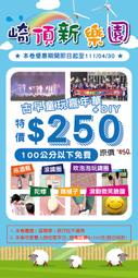 可雅【崎頂新樂園-古早童玩嘉年華+DIY】優惠(板橋or新莊or中壢可面交，購買前請加賴粉ID:@iop99000詢問)