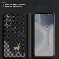 Black TPU Ultrathin Phone Case For Nubia Red Magic 11s 10s Pro Plus 11 10 Pro Air Anti Nonslip Scrat