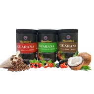 Nusantara Guarana instant Hot Choco, White Coffee & Coconut Coffee 450g