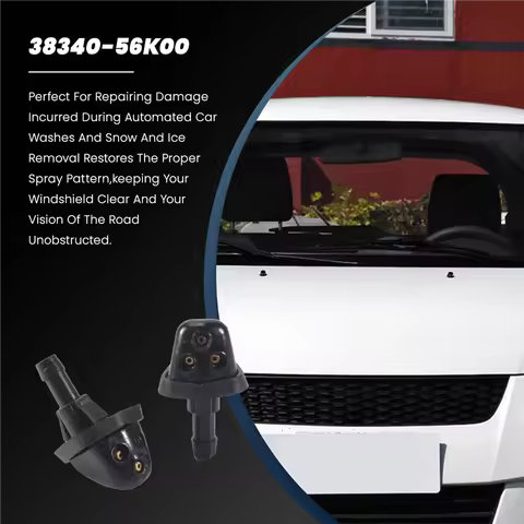 2X Car Windshield Washer Wiper Water Jet Nozzle For Suzuki Swift Alto SX4 Liana DAE