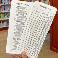 YOLO Reading List Marker Cards, Book List Writable Notes Book List Reading Log, Creative Book Noteca