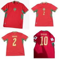 MOROCCAN HOME WORLD CUP 2026 FOOTBALL JERSEY ORIGINAL GRADE WORLD CUP JERSEY