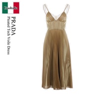 【数量限定・在庫限り・早い者勝ち！】 プラダ / Prada Pleated Tech Voile Dress / P3I80S F0037 / P3I80S 2311D9E F0037 / P3I8