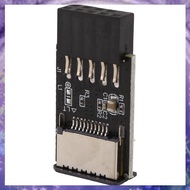 (Y W Z H)Motherboard USB2.0 9Pin to TYPE-C A-KEY Front Connector Converter USB3.2 TYPE-E Interface H