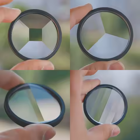 49mm Kaleidoscope Multiplex Photography Filter for Canon EF50/F1.8 for Sony for Polaroid I-2 Linear 