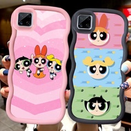 MERAH Z-6 The Powerpuff Girls Red Black Pink Case Casing for OPPO Reno A16E A16K Realme C20A C20 4 4