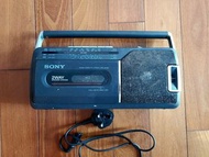 懷舊卡帶收音錄音機Vintage SONY radio cassette-corderCFM-140SII 2way Speaker System