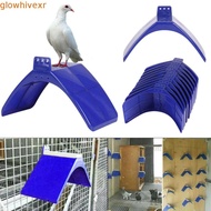 GLOWHIVE Bird Stand Birds Frame Dwelling Plastic Dove Platform
