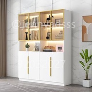 Ads-00569陳列櫃 展示櫃 玻璃落地櫃 移動櫃 可訂製尺寸 酒櫃 客廳家用櫃 長虹玻璃門 文件櫃 資料櫃 Display Cabinet # Wine Cabinet # Bookcase全🆕免