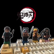 Demon Slayer keycaps Lego Gaming Keyboard Computer Decorative Resin Sword