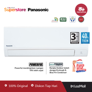 Panasonic AC Split Dinding Standard 1/2 PK  ( 0.5 PK ) - CS-YN5WKJ | YN5WKJ | YN5 WKJ