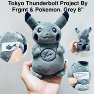 Pikachu Pokemon Grey Center 2016 Doll With Weights Tokyo Thunderbolt Project Frgmt & 2016
