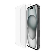 Belkin - ScreenForce™ TemperedGlass 鋼化玻璃螢幕保護貼 iPhone 15 (2片裝)