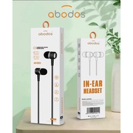 ABODOS ORIGINAL EARPHONE SURROUND SOUND SUPER BASs EARPHONE HEADSET HANDSFREE