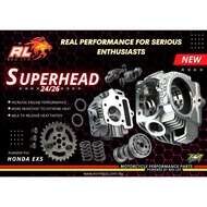 RED LEO ESR MOTOR 23/26 & 24/27 & 25/28 HEAD FOR EX5 WAVE 100 AND BLOCK 54MM FOR EX5 CLASS 1 100% OR