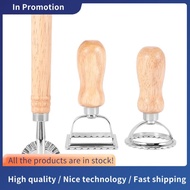 3Piece Ravioli Pasta Cutter Set, Ravioli Stamp Maker with Wooden Handle Ravioli Maker Pasta Cutter f
