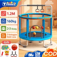 🔥Free  Gifts🔥Trampoline for Kids Jumping Trampolin Mainan Lompat Kanak Kanak Trampoline Besar Indoor