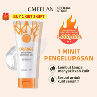 GMEELAN Orange Exfoliating Whitening Gel 50g Deep Clean Scrub For Face Exfoliate and brighten the sk
