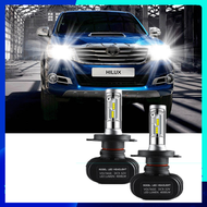 For Toyota Hilux REVO 2015-2018 (Head Lamp) H4 LED Light Car Headlight Auto Head light Lamp 6000k Wh