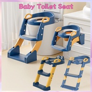 Kid Toilet Ladder Adjustable Training Potty Seat Anti-Slip Toilet Seat with Step Stool Kid Toilet Tr