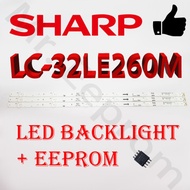 LED Backlight + Eeprom Sharp LC-32LE260M LC32LE260M