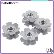 LUCKY 8Pcs Cycle Headset Star Nut, M6 thread 28.6mm Fork Cycle Fork Star Nut, Durable Steel 28.6 mm 