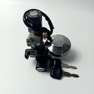 Bộ khóa điện và nắp bình xăng xe Cub 50cc đời mới Cub học sinh