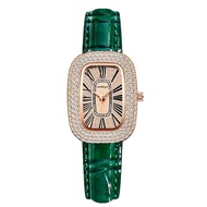 i watch strap watch strap Modiya Influencer Fashion Oval Ladies Small Green Watch