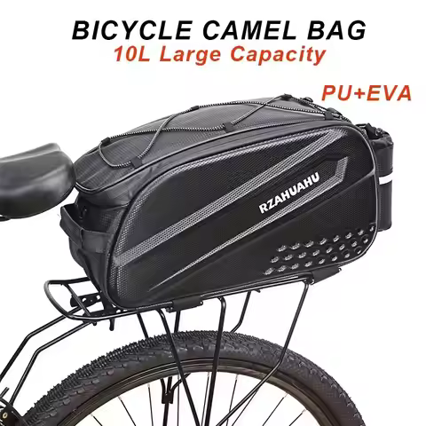 Bicycle Camel Bag Large Capacity Electric Foldable Rear Seat Bag For Mountain Bikes Cycling Parts an