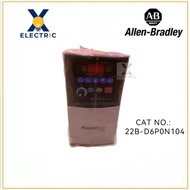 Allen Bradley 22B-D6P0N104 PowerFlex 40 AC Drive,Input 342-528V 3PH 6A 2.2kw/3HP (CAT NO.: 22B-D6P0N