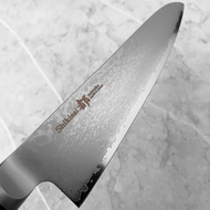 [Japan Made] Shikisai Miyako Damascus Gyuto Bunka Santoku Deba Petty Sujihiki Mini Chopper Kitchen C