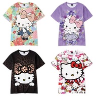 【S-4XL】Hello Kitty shirt for woman kt tshirt 1