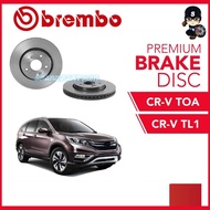 BREMBO Front Disc Rotor (2pcs) - H/D CR-V TOA'13, CR-V TL1'16