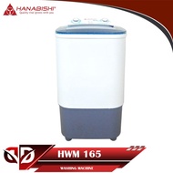 HANABISHI SINGLE TUB WASHING MACHINE HWMBD-165GRY