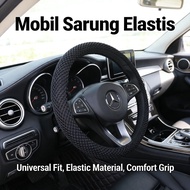 Car Elastic Steering Wheel CoverKapas 37-39CM Universal Car Steering Wheel Cover