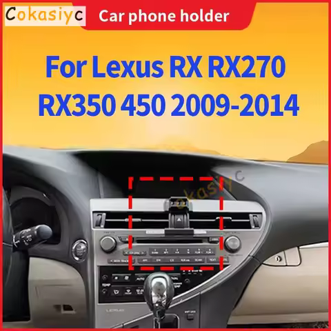 Car Phone Holder Special Fixed Base For Lexus RX RX270 RX350 450 2009 2010 2011-2014 Mobile Phone Mo