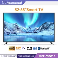 Smart TV 32/40 Inch Android 14.0 43/46/50/55/65 inch Bluetooth TV UHD LED TV/WiFi/Netflix/YouTube/MY