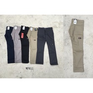 [HOMIEZ] American Dickies WP811 Skinny 811 [WP811] Khaki Dark Blue Narrow Tube Narrow Work Pants