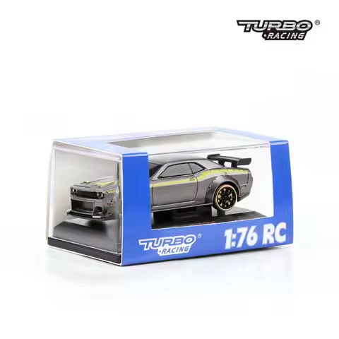 Turbo Racing 1:76 C65 RC Car Full Proportional VT System Without Remote Electronic Toys For Kids and
